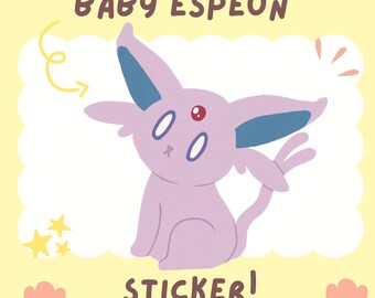 Baby Espeon-sticker