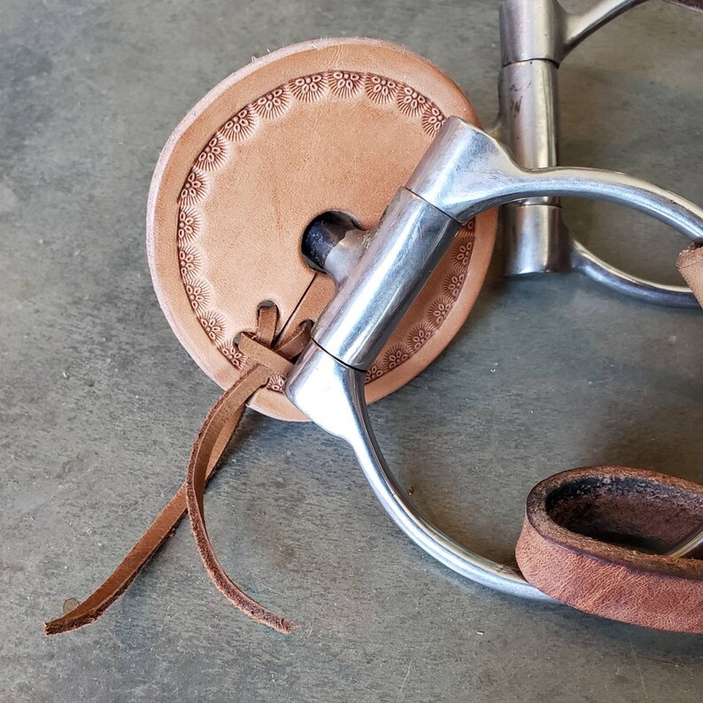 Leather Bit Guards Etsy