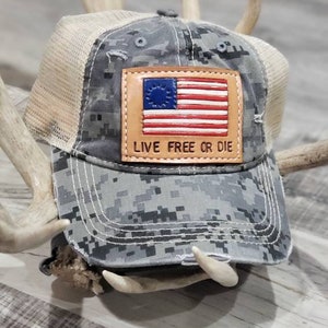 Leather Patch Ball Caps