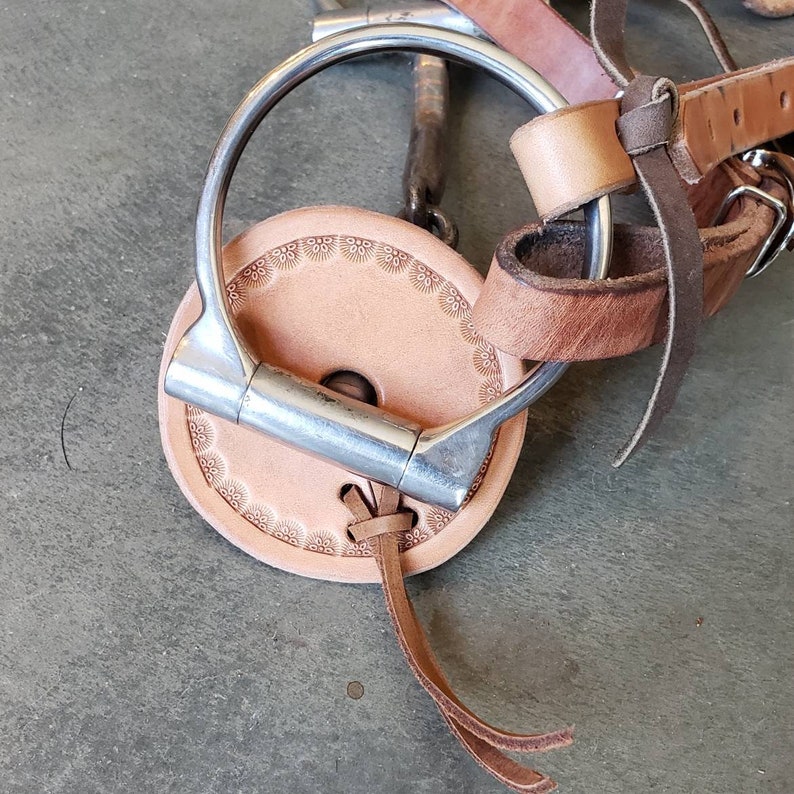 Leather Bit Guards Etsy