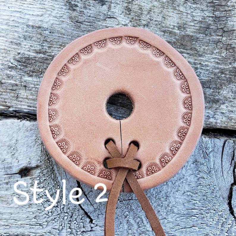 Leather Bit Guards Etsy