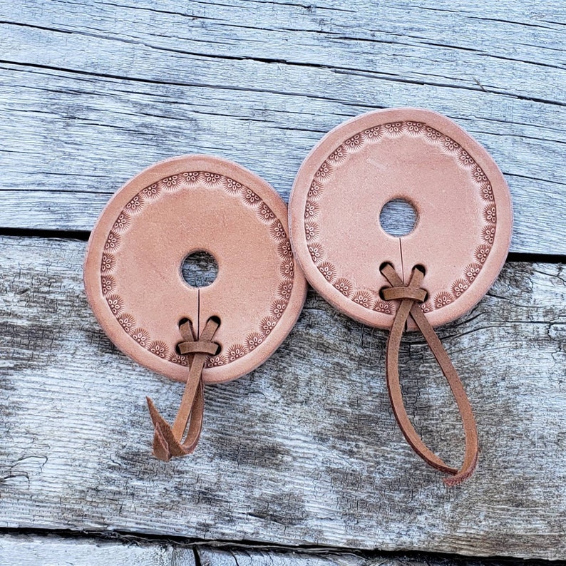 Leather Bit Guards Etsy