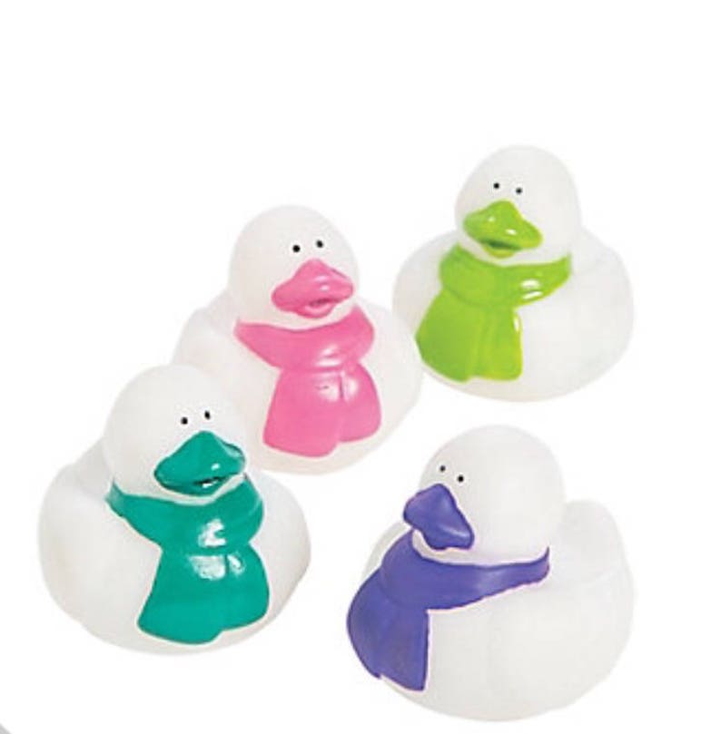 holiday rubber ducks