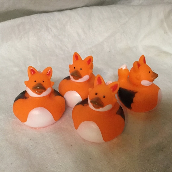 fox rubber duck