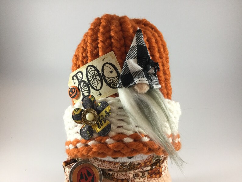 pumpkin \u201cSnow Friends\u201d fall decor Halloween Handmade Snowman