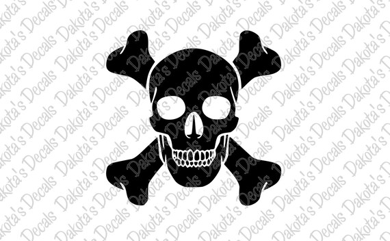 Download Skull And Crossbones Svg Dxf Png For Download Etsy