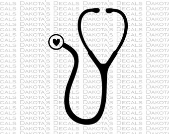 Stethoscope svg | Etsy