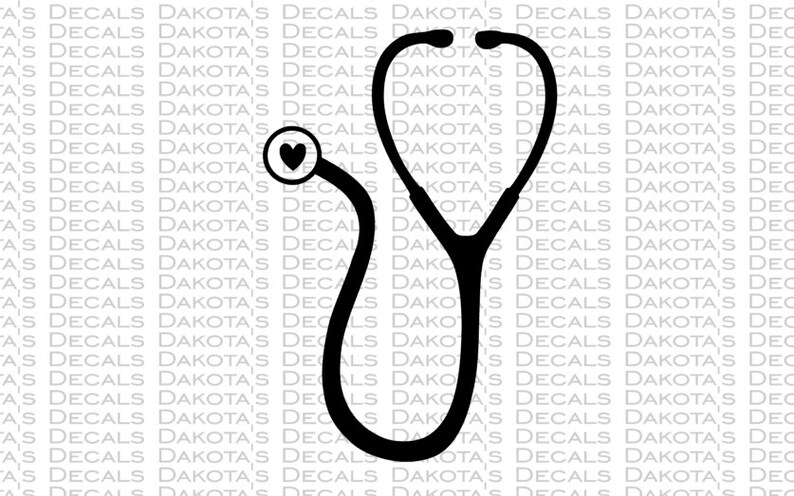 Download Stethoscope SVG for Download | Etsy