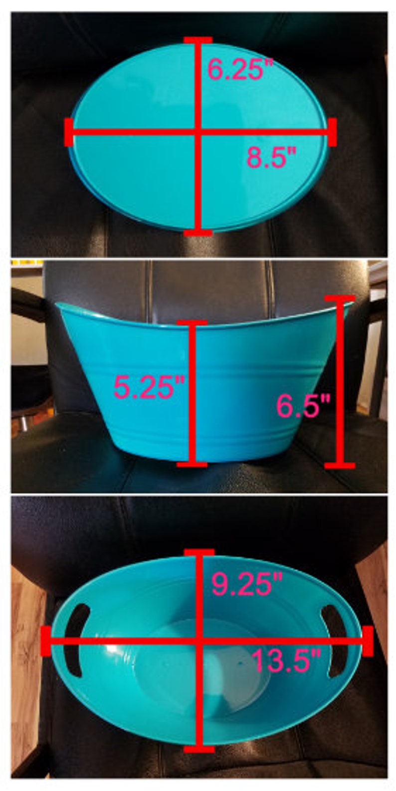 Construction Easter Basket Plastic Tub Oval Bucket Gift Etsy