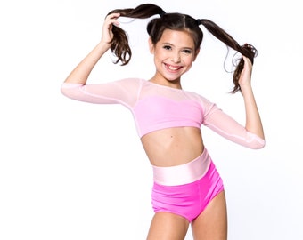 Ashley Set Briefs and Criss Cross 3/4 Sleeve Top