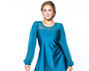 Arianna Mesh Lycra Dress