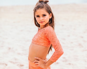 Ashley Set Briefs and Criss Cross 3/4 Sleeve Top