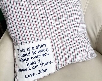 Memory pillow | Etsy