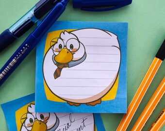 Wholesome Memo Pad | Office supplies | Official Duckument | 50 sheets | Stationary Notepad