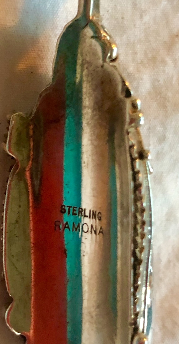 Vintage RAMONA LOLOMA PENDANT - image 4