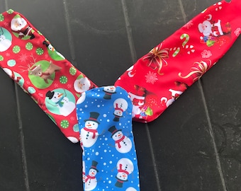 Tail bags,  Christmas,  Horse size--  choice pattern
