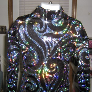 Women,SIZES COLORS, Purple, Roya,l Black, slinky, western show shirt, pleasure, horsemanship, leadline xs s m l xl