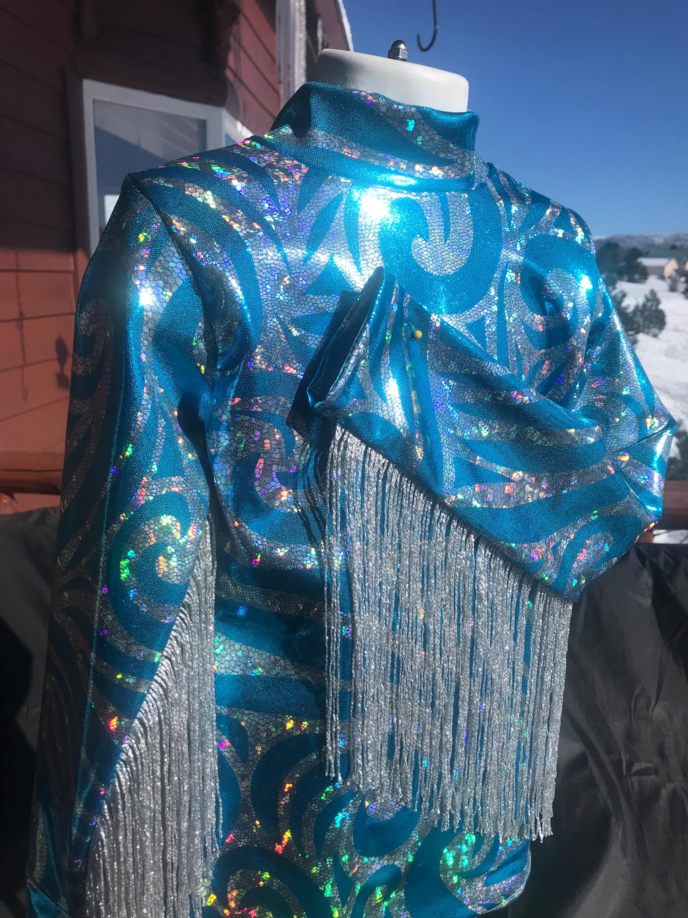 BOOMNY Boys Girls Western Cowboy Cow Girl Outfits Open Front Fringe Vest Party Dress Up Tassel Waist Coat Tops Carnival Performance Shirts