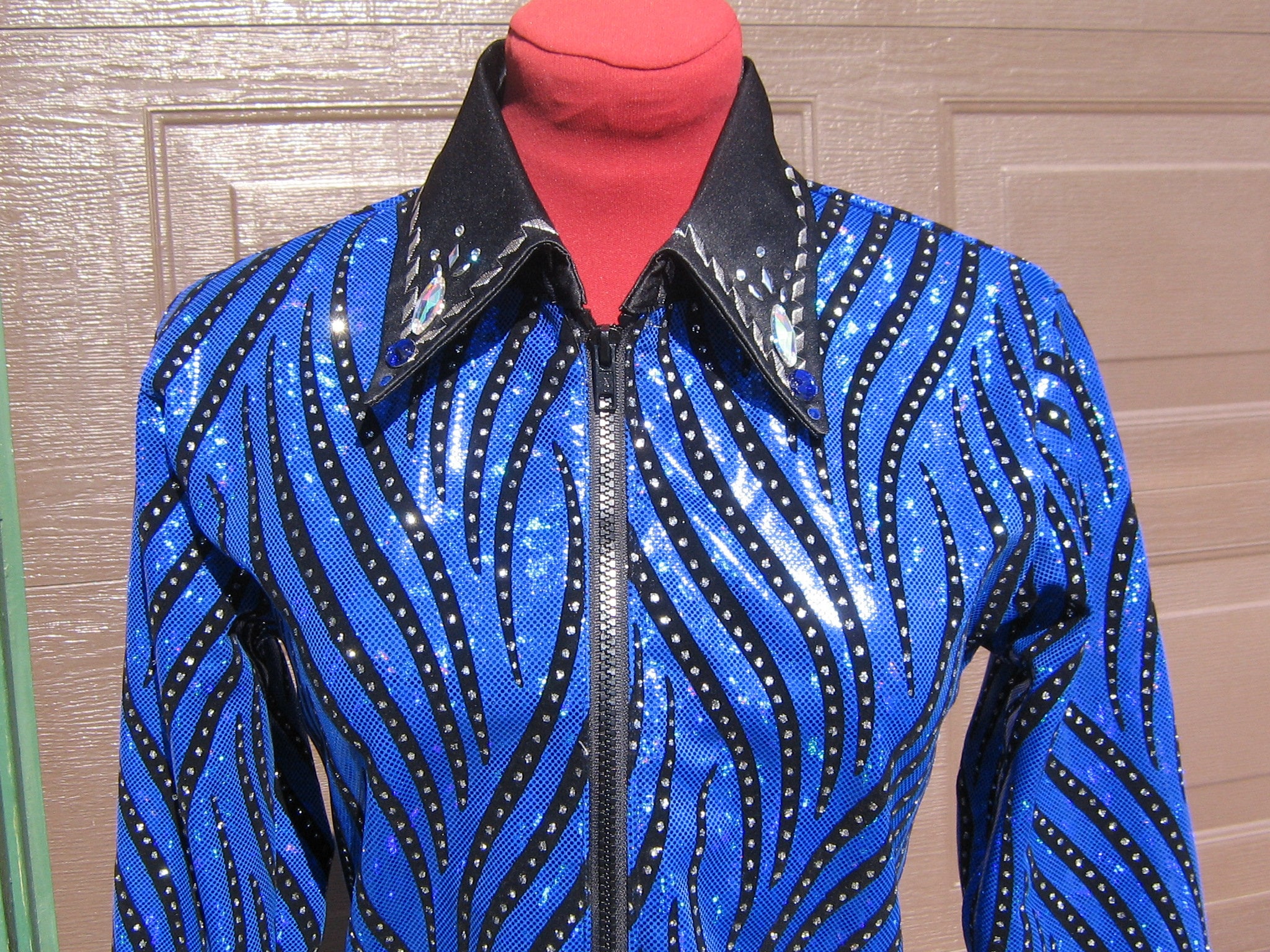 Chemise D'équitation SHINE Slinky Pour Fille – Western Show Plaisir, Leadline