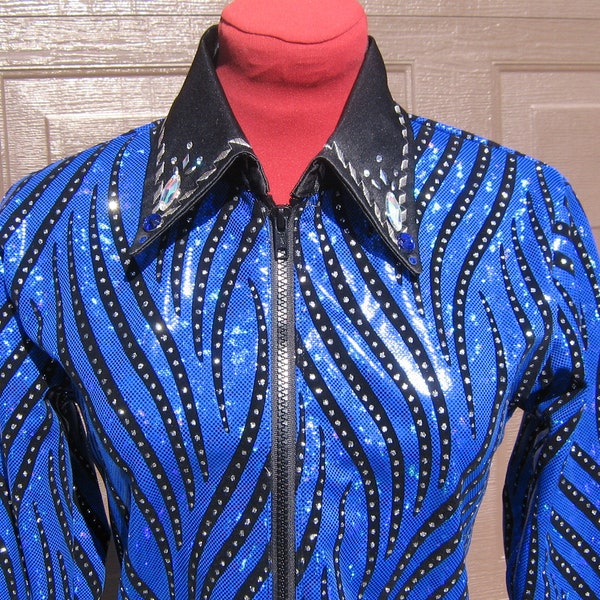 Royal Blue Womens Western Shirts main image 1