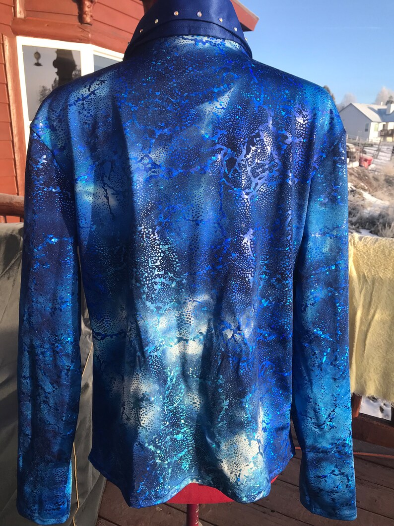 Ligne plombée western, chemise ajustée plaisir, équitation