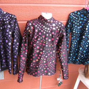 Western show shirt, pleasure, horsemanship, rodeo, leadline, GIRLS, xs s m l xl - 3 COLORS