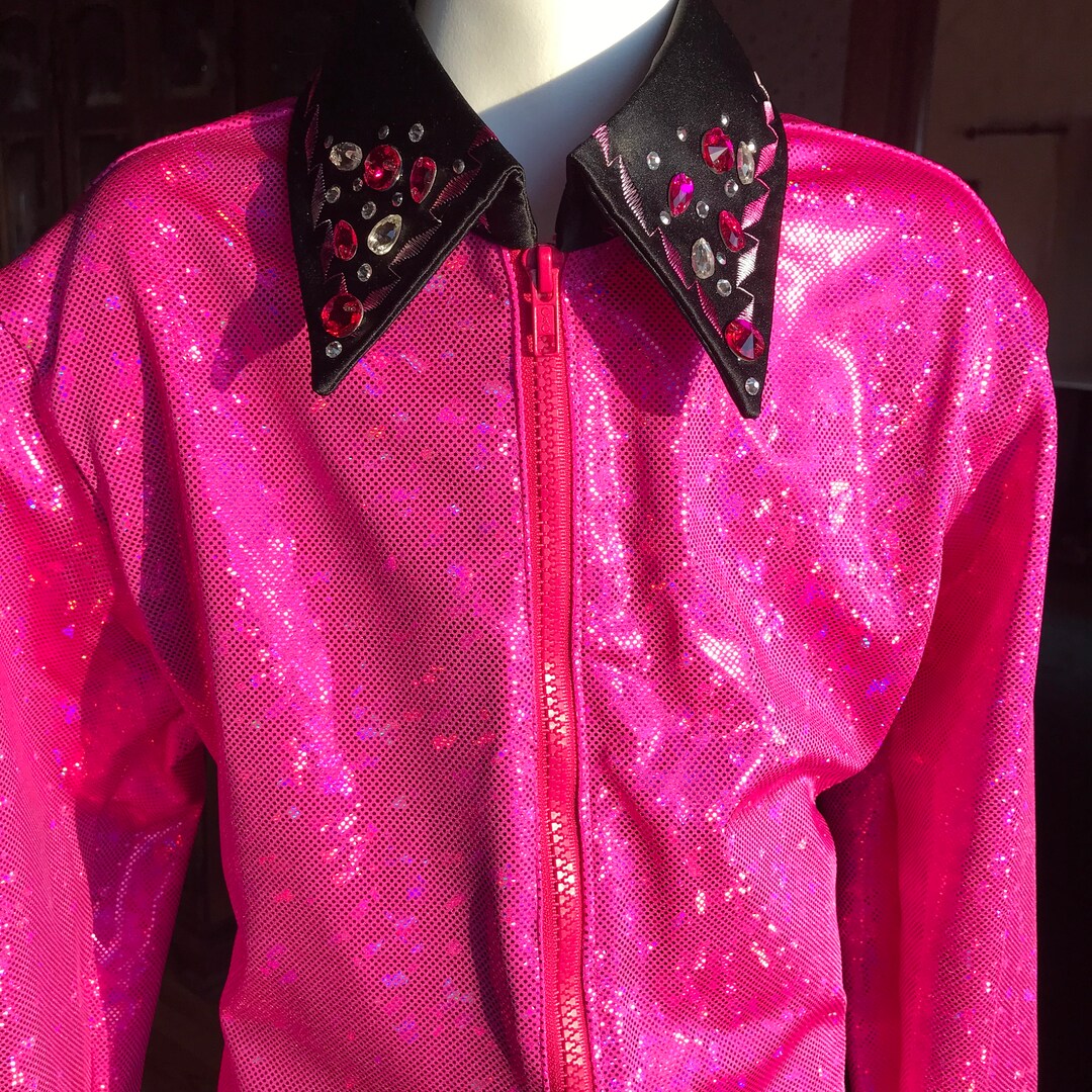Chemise Western Rouge Enfant – Fait Main USA – Fille XS S M L XL – Show