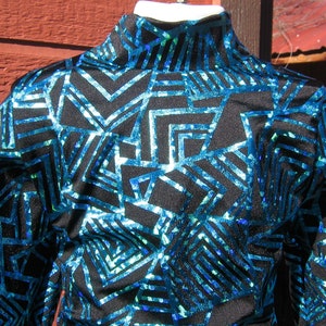 western show  slinky,  horsemanship, pleasure, rodeo, leadline, Turquoise,  GIRLS= xs s m l xl