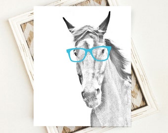 Oeuvre d'art cheval, décoration de chambre d'ado, art mural cheval, impression cheval, affiche cheval, imprimables chevaux, impression d'art cheval, téléchargement numérique