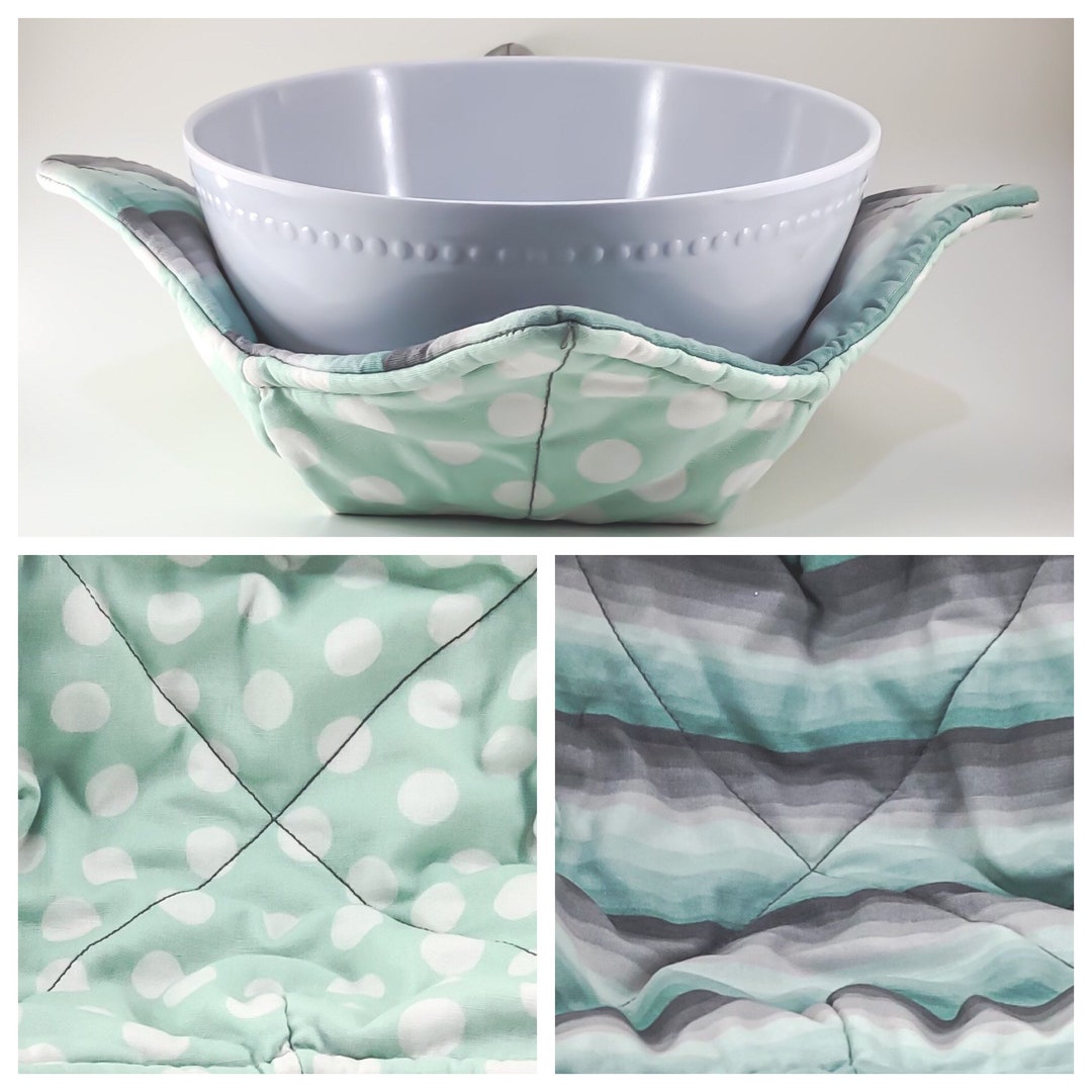 Reversible Microwavesafe Bowl Cozy Etsy
