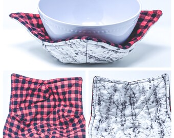 Reversible Microwave-safe Bowl Cozy
