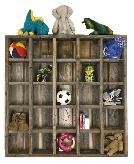 25 Cubby Hole Large Reclaimed Wood Wall Cubby Etsy