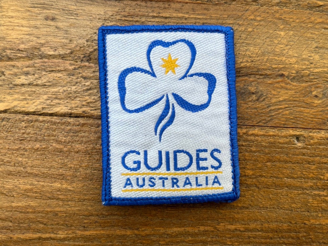 Vintage Patches, Australian Guides, Girl Guides, Woven Motifs Clothing ...