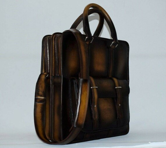 leather office executive bags