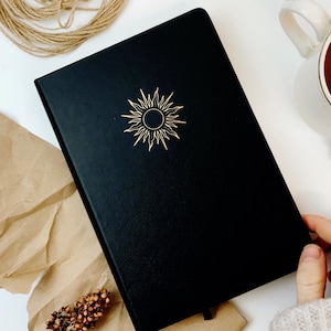 Sun Burst Vegan Leather Bullet Journal