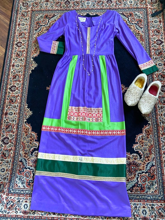 70s Wild Child Eloise Curtis Dress 70s Boho Maxi D