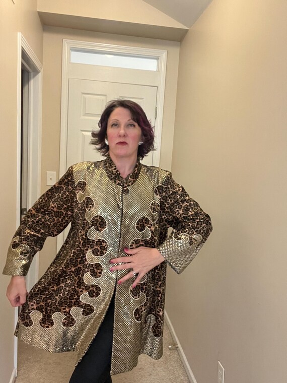 art to wear jacket, Leopard jacket, pinup animal … - image 6