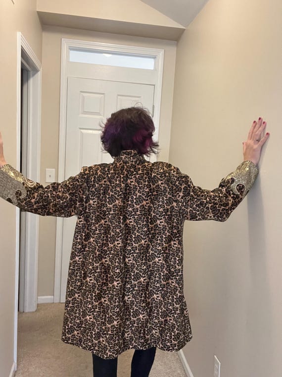 art to wear jacket, Leopard jacket, pinup animal … - image 7