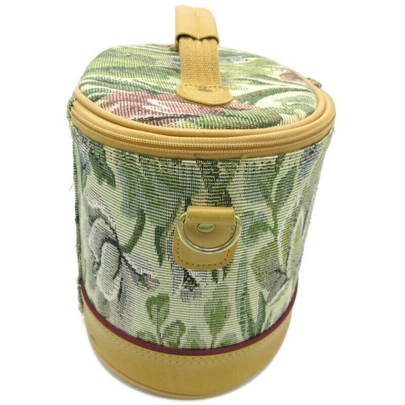 Tapestry Make Up Accessories Suitcase American To… - image 4