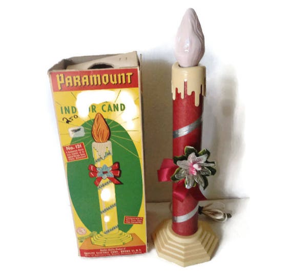 Paramount Little Giant Electric Indoor Candle Original Box
