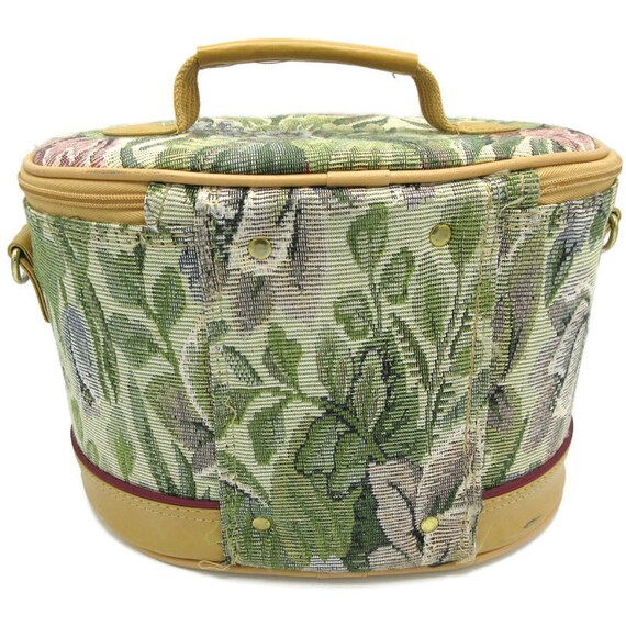 Tapestry Make Up Accessories Suitcase American To… - image 5