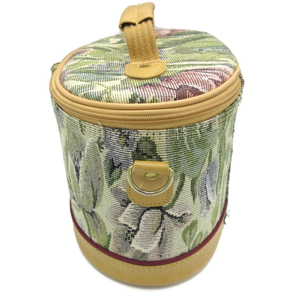 Tapestry Make Up Accessories Suitcase American To… - image 3