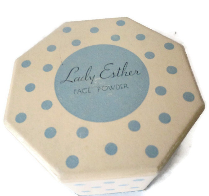 Vintage 1936 Lady Esther Face Powder Box Sealed Etsy