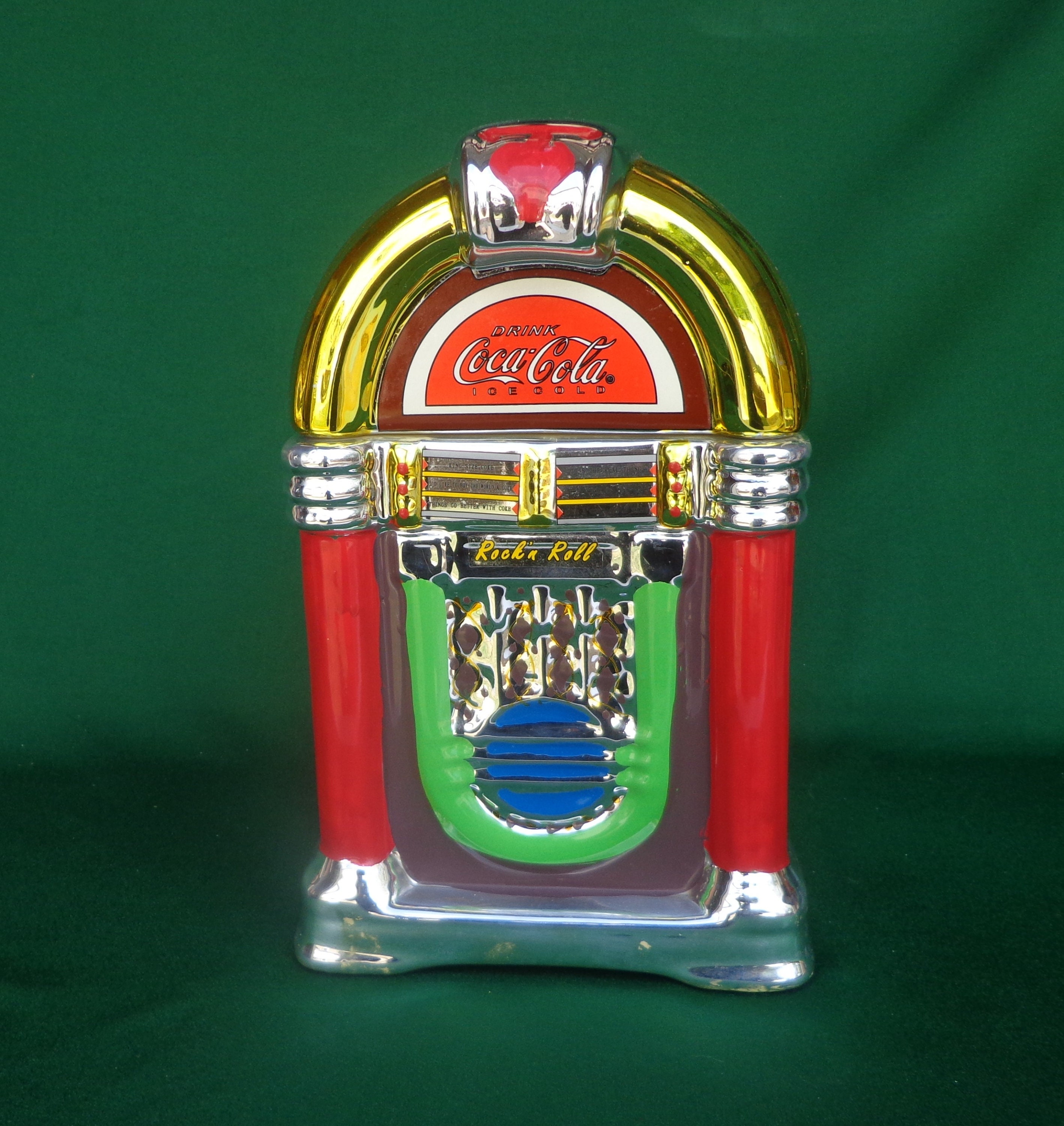 COOKIE JAR * JUKEBOX, Coca Cola Retro by Gibson - Etsy