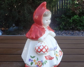 COOKIE JAR ~~ Little Red Riding Hood - Etsy