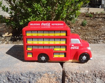 Coca-cola 1:64 Scale Die-cast Metal Vintage Truck Collectible - Etsy