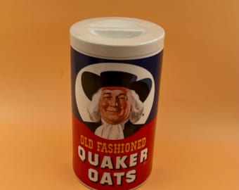 COOKIE JAR * OATMEAL, Oatmeal Cookies Recipe on back!  1987