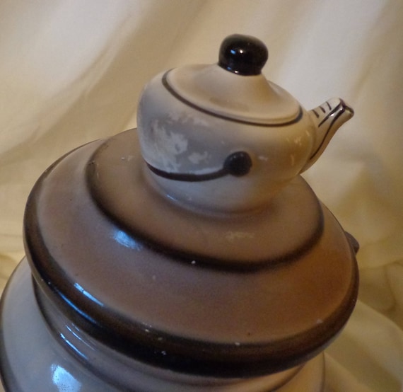 Vintage Royal Sealy Stove /& Teapot cookie jar