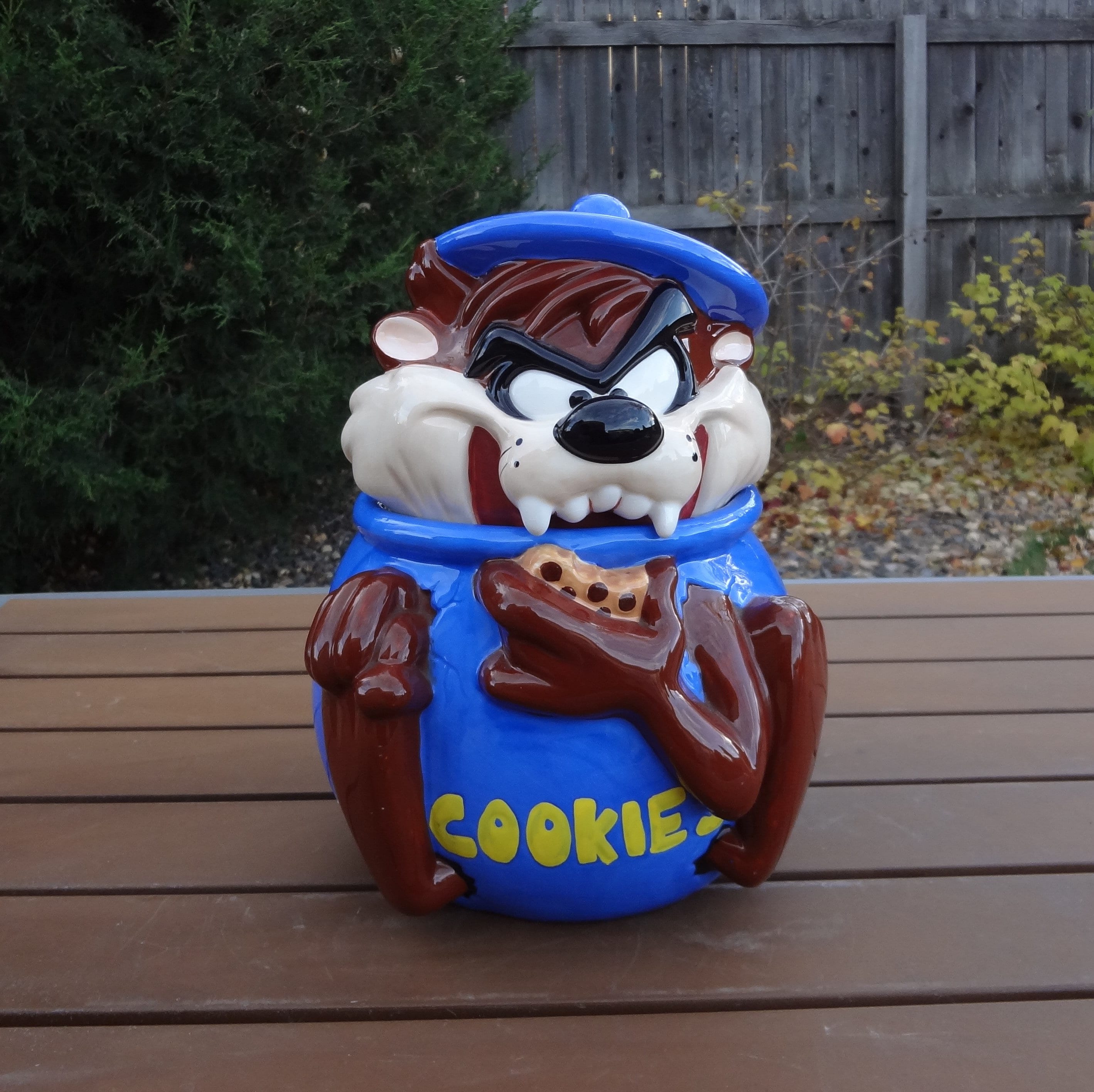 COOKIE JAR * Tasmanian Devil, WB, 1997, Looney Tunes - Etsy