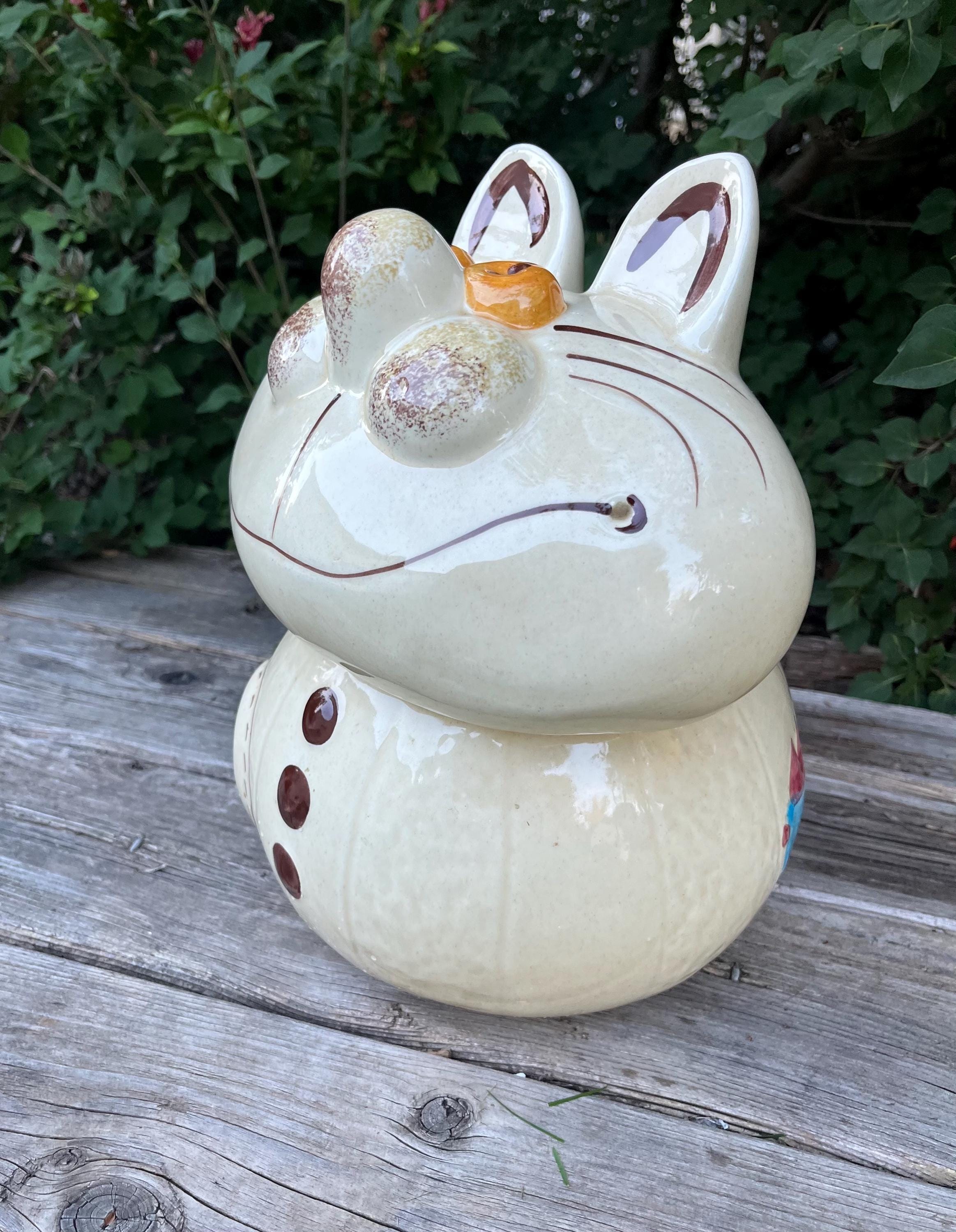 じゃれねこ『5月☆56向日葵×妖精』★SALE COOKIE JAR ~~ Cheshire Cat, 70's Alice in Wonderland - Etsy